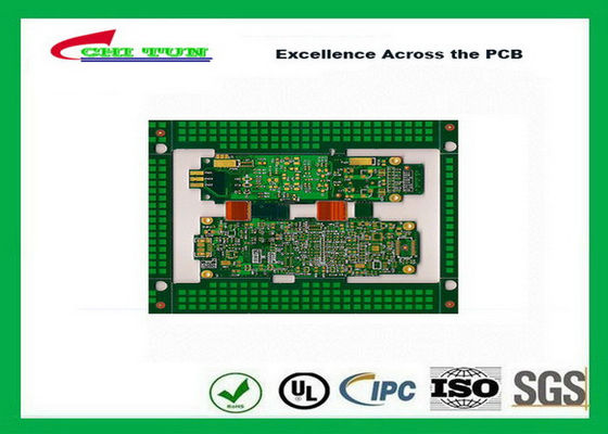 중국 침수 금 엄밀하 가동 가능한 PCB 녹색 8개의 층 PCB 회로판 협력 업체
