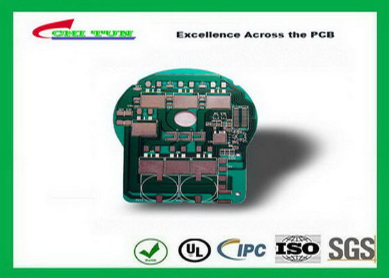 중국 LED 1.2MM 1W 녹색 땜납 가면을 가진 알루미늄 PCB 널 인쇄 회로 기판 협력 업체