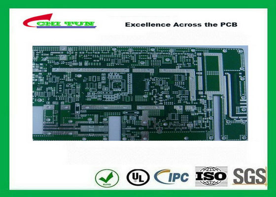양질 Taconicrf 녹색 땜납 가면 두 배 측 PCB 0.75mm 무연 HASL DK3.5 DF0.0025 공급 업체