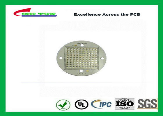 양질 단 하나 측 알루미늄 중핵 LED 빛 PCB 널 1.6mm 침수 금 공급 업체