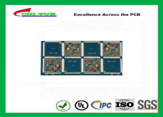 양질 IPC 표준 두 배 편들어진 PCB 널 파란 땜납 가면 FR4 1.0MM 장치 PCB 공급 업체